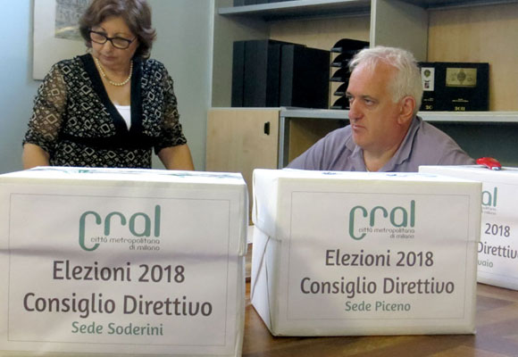 Scopri di più sull'articolo Esito elezioni Consiglio Direttivo Cral 2018